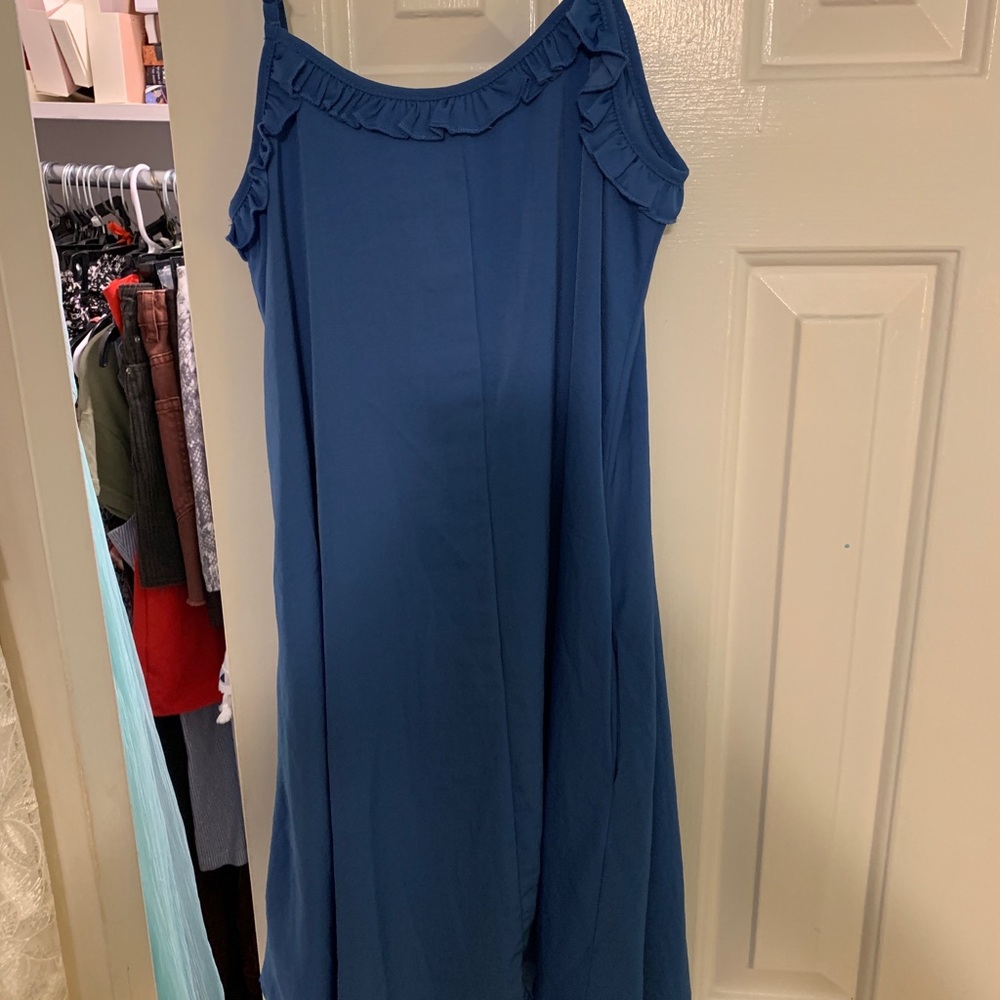 Spirit of Grace Blue Slip Dress